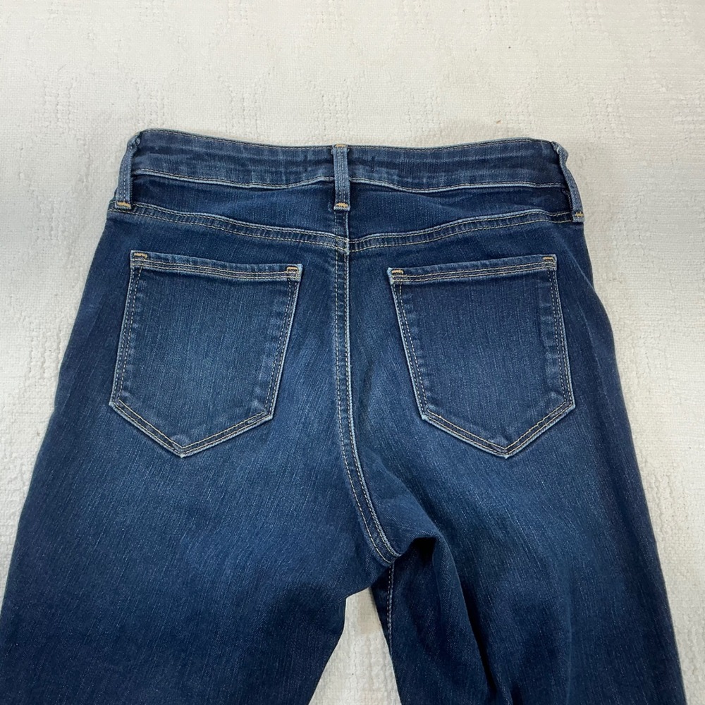 Athleta Womens Dark Wash High Rise Skinny Denim Jeans Blue Size 2 - Picture 7 of 9